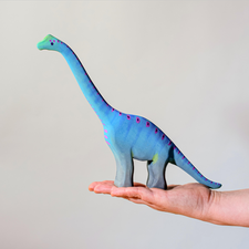 Bumbu Toys Wooden Brontosaurus Dinosaur