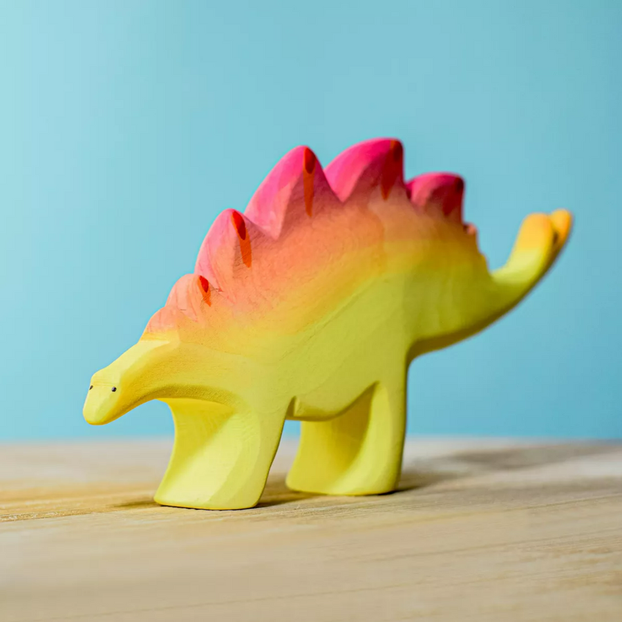 Bumbu Toys Wooden Stegosaurus Dinosaur