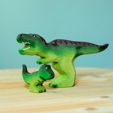 Bumbu Toys Wooden Baby T-Rex Dinosaur