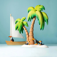 Bumbu Toys Wooden Palm Tree