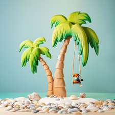 Bumbu Toys Wooden Palm Tree