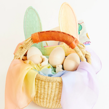 Silk Bunny Ears (Soft Rainbow)