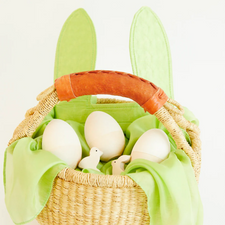 Silk Bunny Ears (Parrot Green)