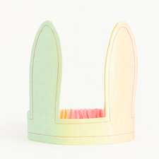Silk Bunny Ears (Soft Rainbow)