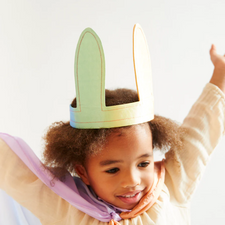 Silk Bunny Ears (Soft Rainbow)