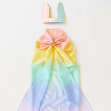 Silk Bunny Ears (Soft Rainbow)