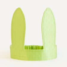 Silk Bunny Ears (Parrot Green)