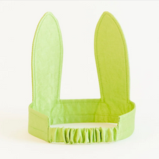 Silk Bunny Ears (Parrot Green)