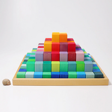 Grimm's Large Stepped Pyramid Building Set