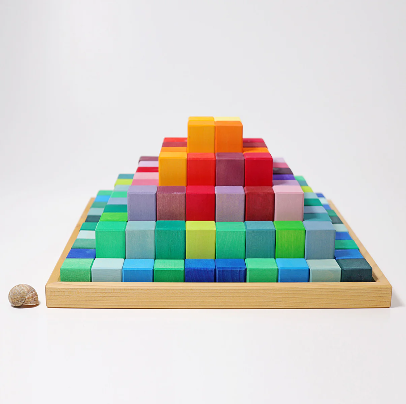 Grimm's Large Stepped Pyramid Building Set