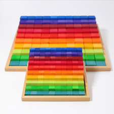 Grimm's Small Stepped Counting Block Set (2cm thick)