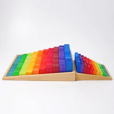 Grimm's Large Stepped Counting Block Set (4cm thick)