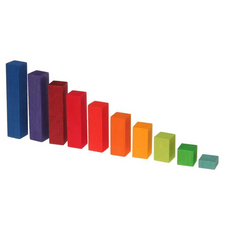 Grimm's Small Stepped Counting Block Set (2cm thick)