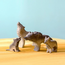 Wolves Family Set (Set of 4)
