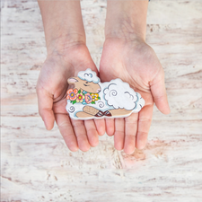Easter Lamb | Wooden Easter Toy