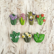 Lily of the Valley | Wooden Toy Flower