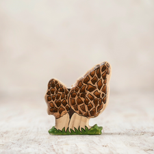 Morel Mushrooms | Wooden Toy Figurine