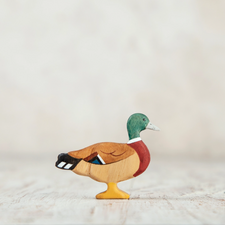 Mallard Duck | Wooden Toy Figurine