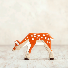 Standing Deer | Wooden Toy Figurine