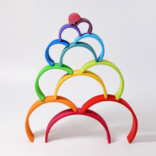 Grimm's Large Stacking Rainbow (12 Pcs)