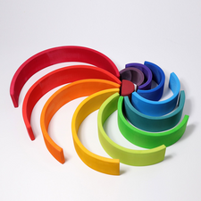 Grimm's Large Stacking Rainbow (12 Pcs)