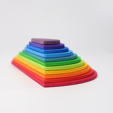 Grimm's Rainbow Semi-Circles (11 Pcs)