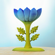 Large Blue Flower