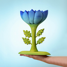 Large Blue Flower