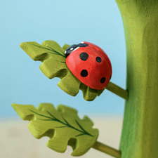 Wooden Ladybug