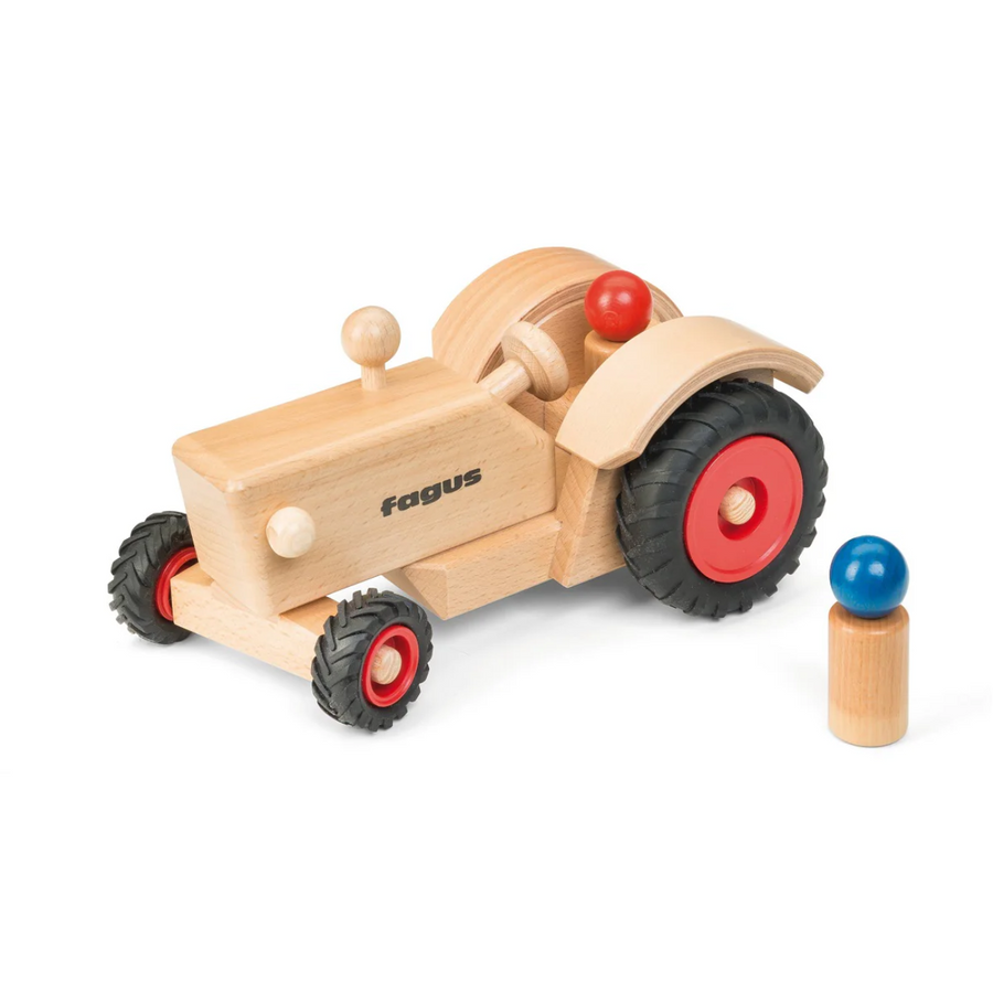 PRE-ORDER Fagus Classic Tractor | Wooden Toy Vehicle