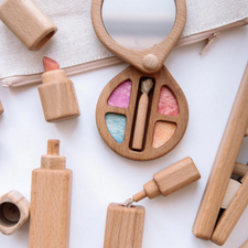 Handmade Wooden Beauty Set | Kids Makeup Set