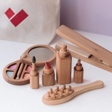 Handmade Wooden Beauty Set | Kids Makeup Set