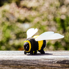 Wooden Bumblebee