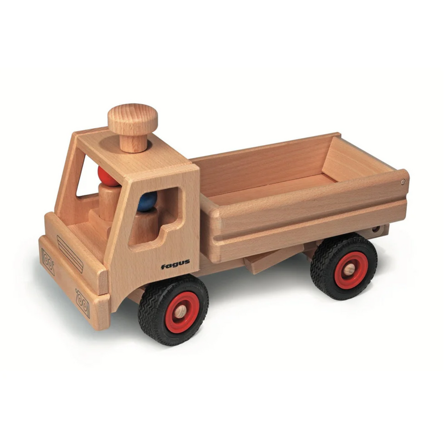 PRE-ORDER Fagus Dump Truck | Wooden Toy Vehicle