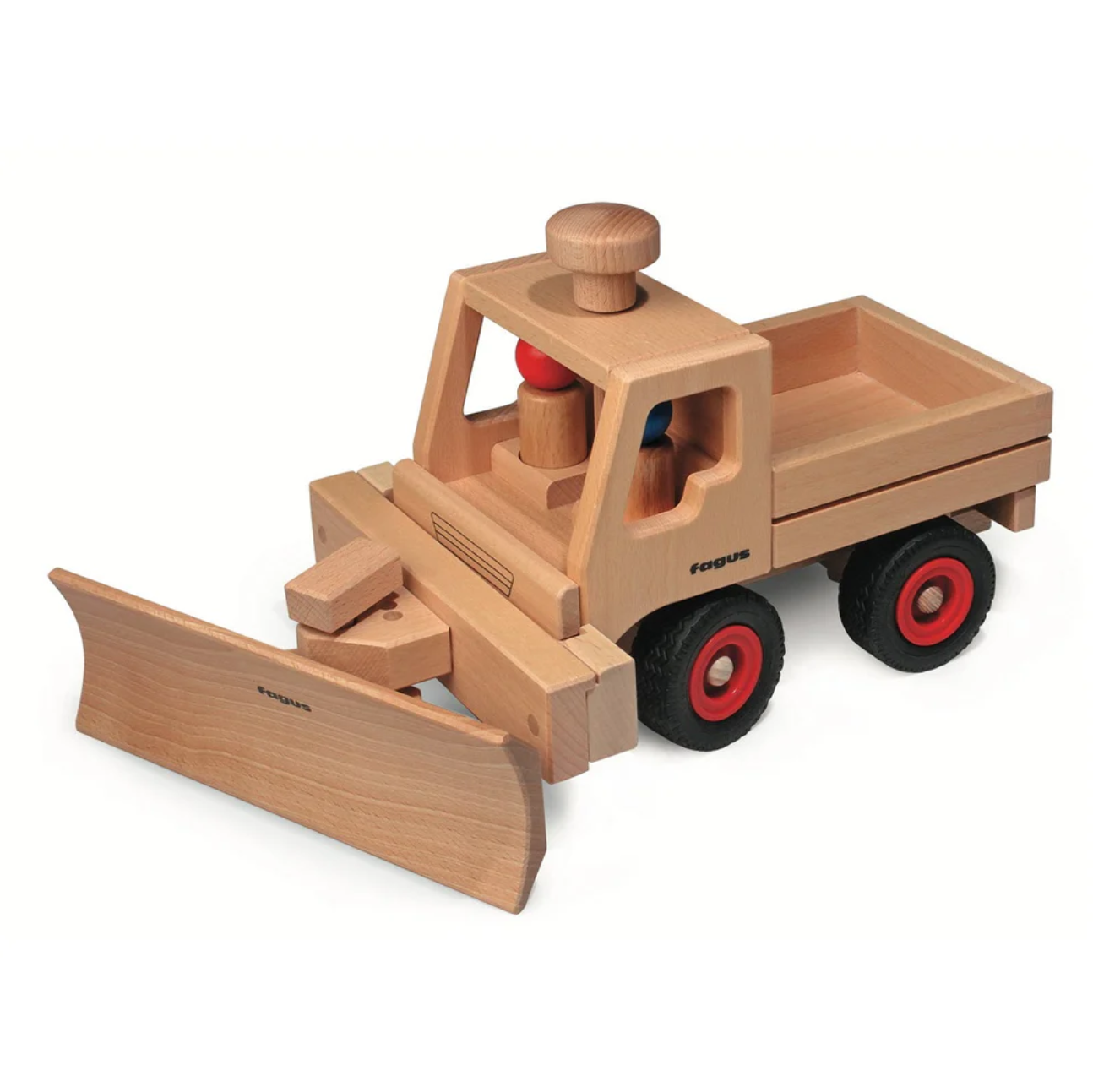 Fagus Snowplough Extension | Wooden Toy Vehicle Accessory