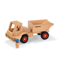 Fagus Wheels Dump Truck | Wooden Toy Vehicle