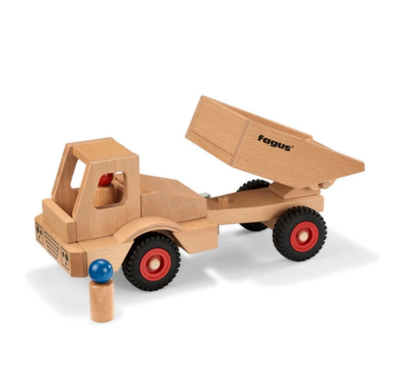 Fagus Wheels Dump Truck | Wooden Toy Vehicle