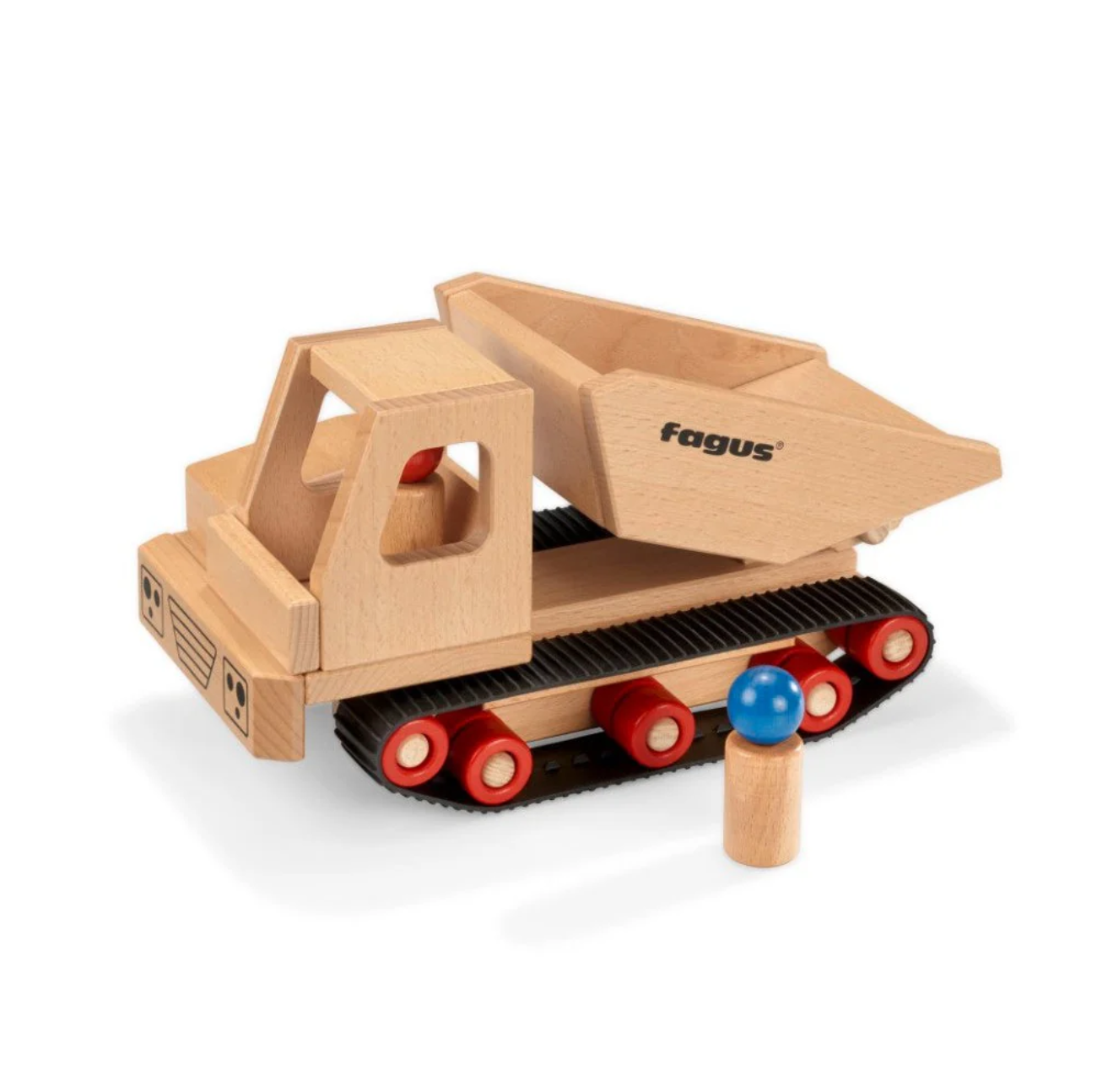 Fagus Caterpillar Dump Truck Toy Construction Playful Peacock The Playful Peacock