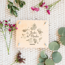 Wooden Flower Press