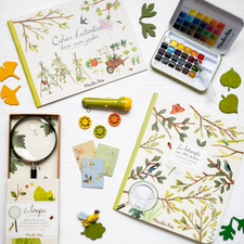 Sticker and Colouring Book (The Botanist)