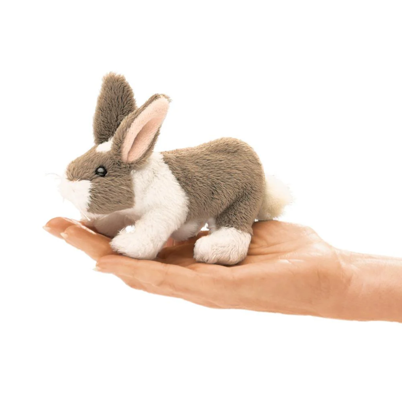 Folkmanis Mini Bunny Rabbit Finger Puppet | The Playful Peacock