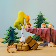 Small Wooden Birch Tree