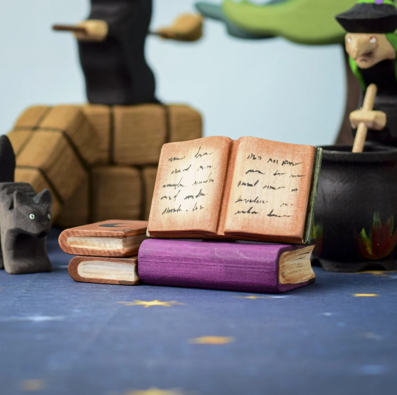 Spell Books Set | Halloween Toy (Set of 4)
