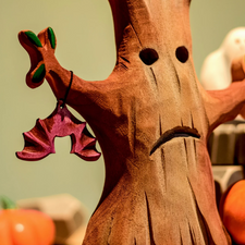 Hanging Bat | Halloween Toy