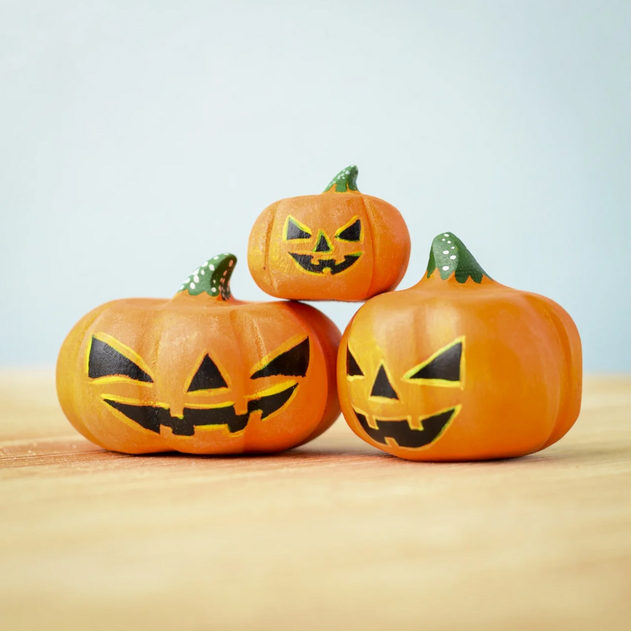 Jack O'Lantern Halloween Pumpkin Set (3 pcs)