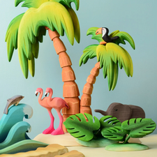 Monstera | Wooden Toy