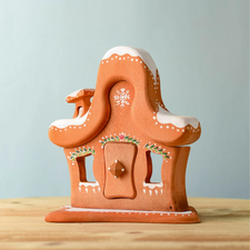 PRE-ORDER Gingerbread House | Wooden Christmas Toy