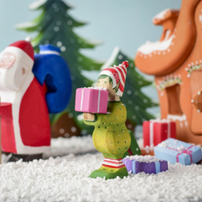 Santa's Christmas Elf | Wooden Christmas Toy