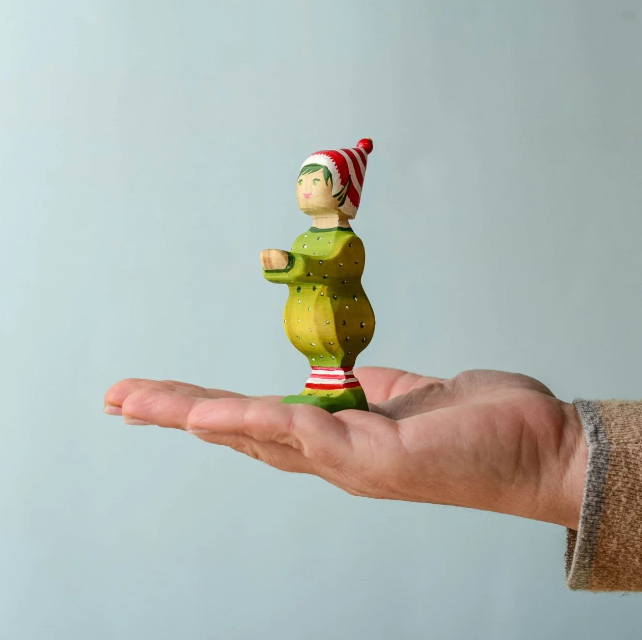 Santa's Christmas Elf | Wooden Christmas Toy