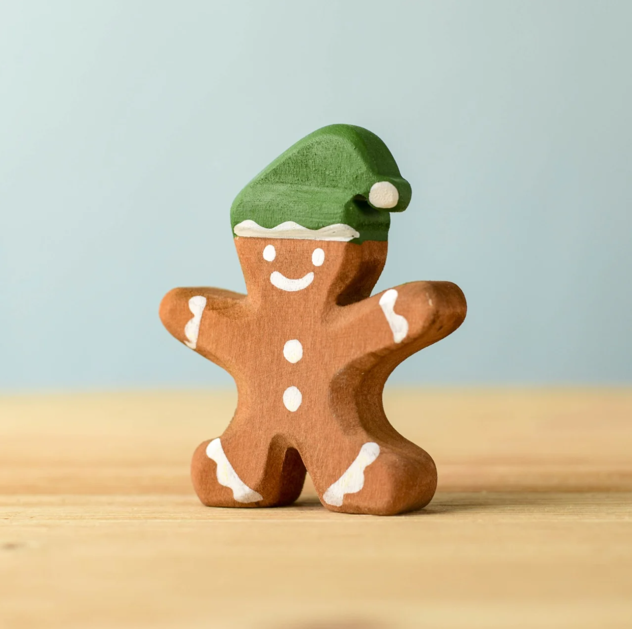 Gingerbread Cookie (Boy) | Wooden Christmas Toy